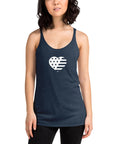 All-American Heart (Women's Racerback Tank)