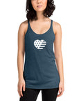 All-American Heart (Women's Racerback Tank)