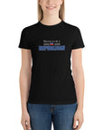 Proud To Be A Republican (Women's T-Shirt in Black)