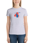 Women's Grey Lady Liberty Shirt