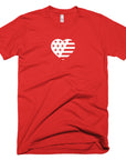 Unisex Red All-American Heart Shirt