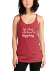 Pursuit of Happiness (Women's Racerback Tank)